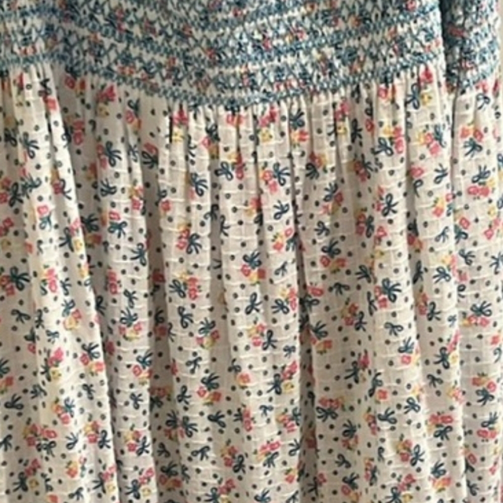 LoveShackFancy Constantine Dress – Vista Blue – Size Medium - Picture 4 of 7